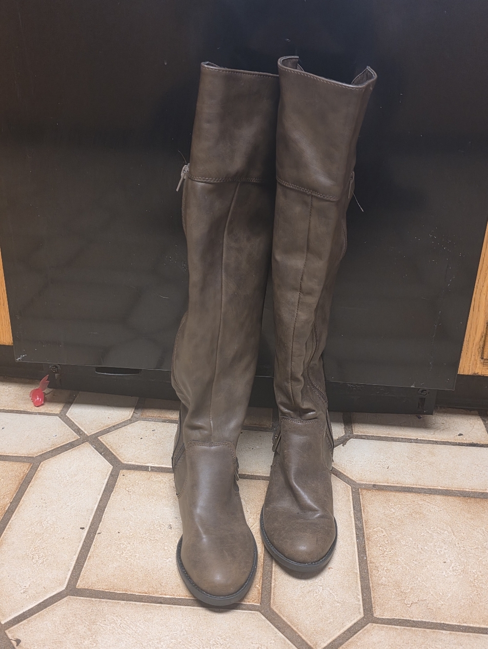 Women's Brown Knee High Boots